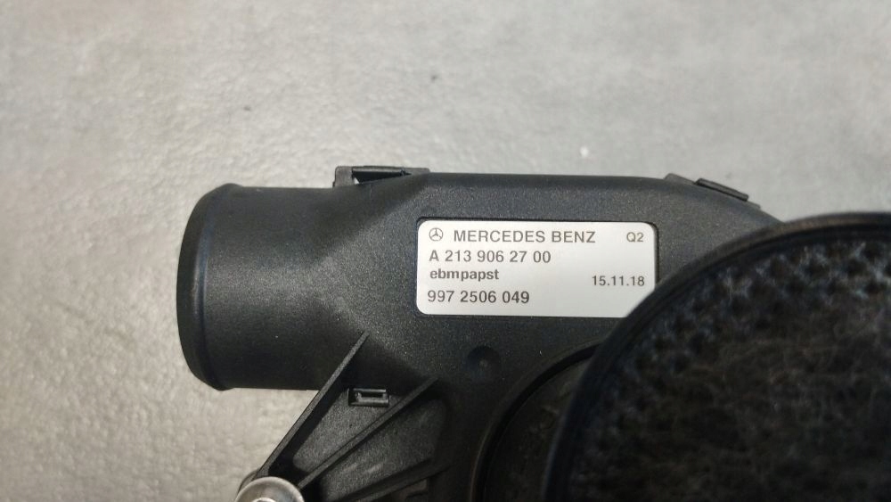 Mercedes-Benz E W213 fan heating A2139062700