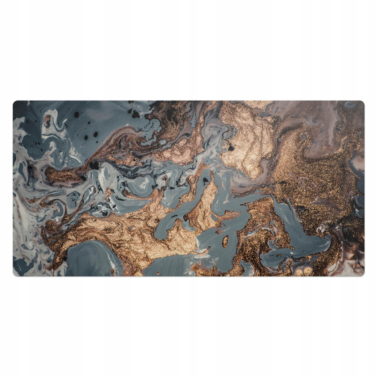 Podložka na psací stůl pod myš klávesnici a notebook Dynamický vír 100 x 50 cm