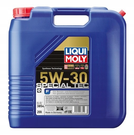 Olej silnikowy Liqui Moly Special Tec F 5W-30 20L wysoka wydajność