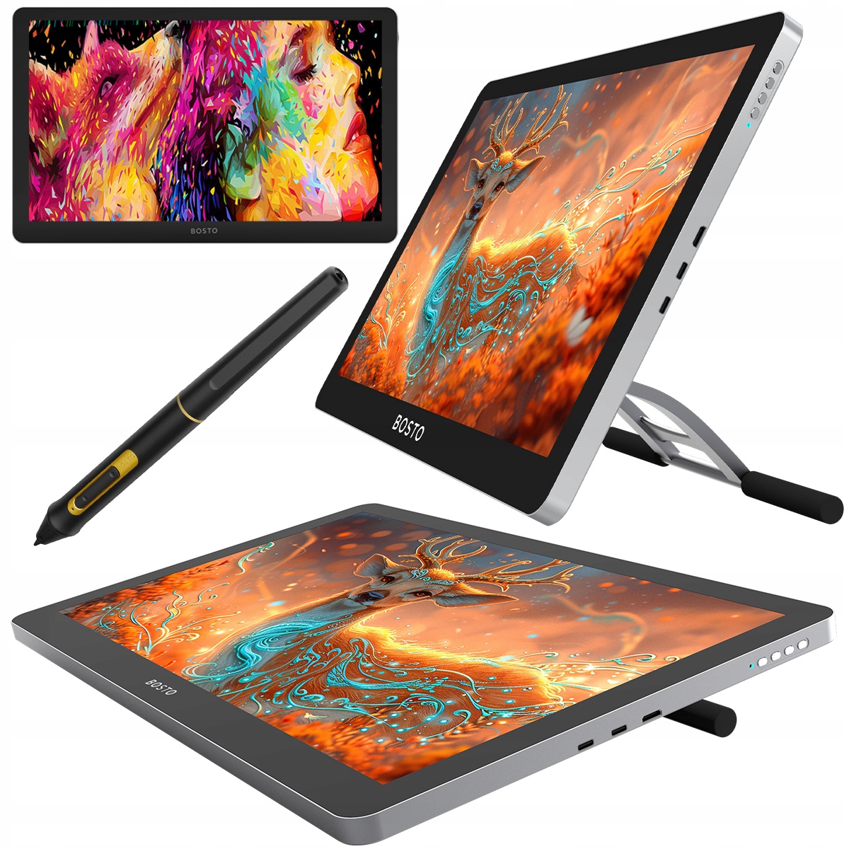 Profesionální Bosto Tablety Tablet BT-19UHD 4K, 3840 px x 2160 px