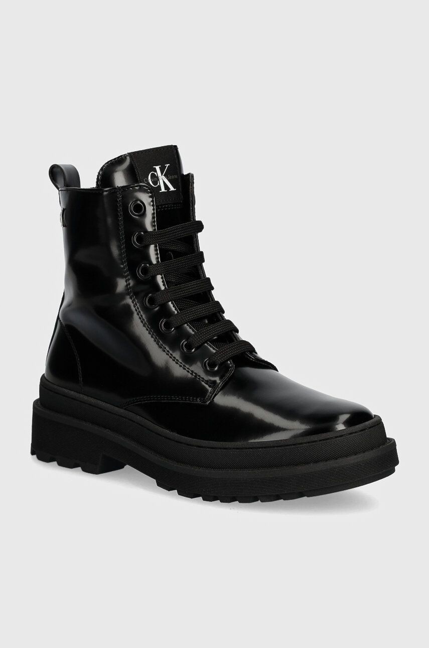 Calvin Klein Jeans Dámské Kotníkové Boty černé V4A5-81031 Vel. 36