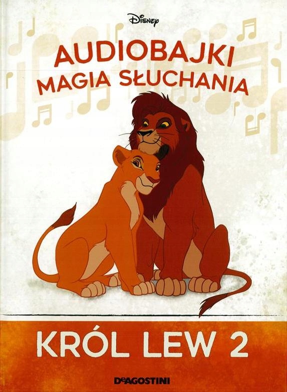 KOLEKCJA AUDIOBAJKI DISNEYA nr 61 - KRÓL LEW 2
