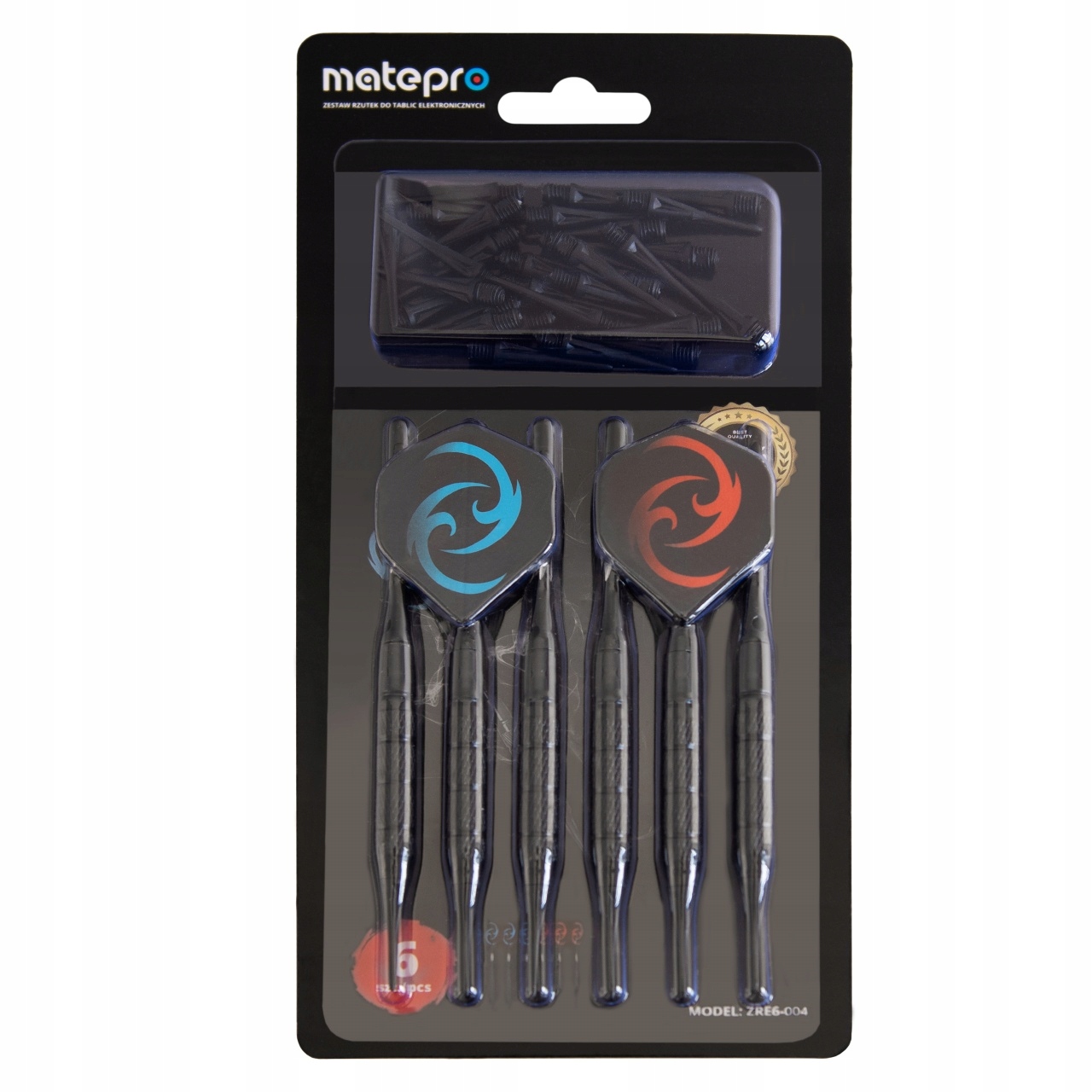 Matepro DUŻY ZESTAW RZUTEK DO DARTA RZUTKI LOTKI DART ALUMINIUM EAN (GTIN) 5904708325104