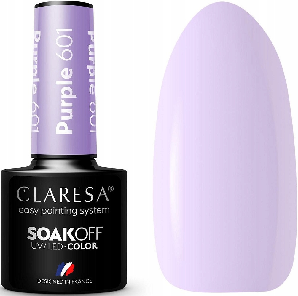 

Claresa Lakier Hybrydowy Purple 601 Liliowy 5g