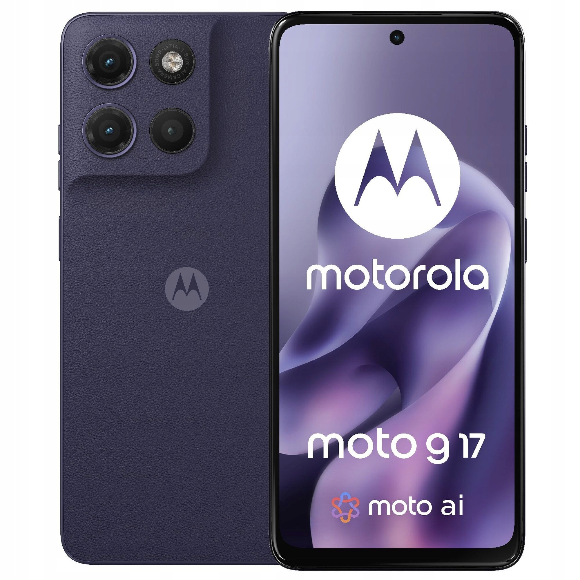 Smartfon Motorola moto g17 4/128GB 6,72” Pantone Evening Blue 5200 mAh IP64