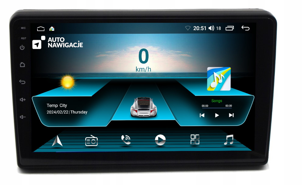 RADIO NAWIGACJA GPS CITROEN C5 2008-2017 ANDROID