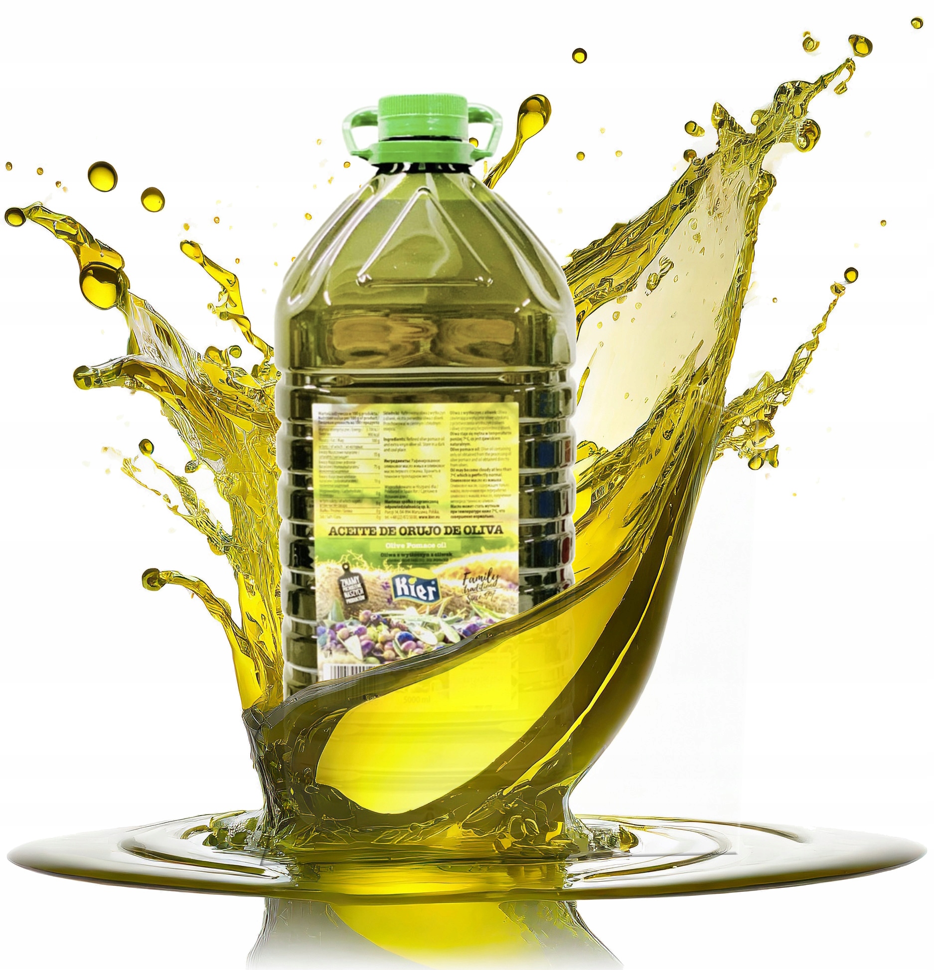 Levně Olej Pomace Extra Virgin 5L – Čirý a jemný