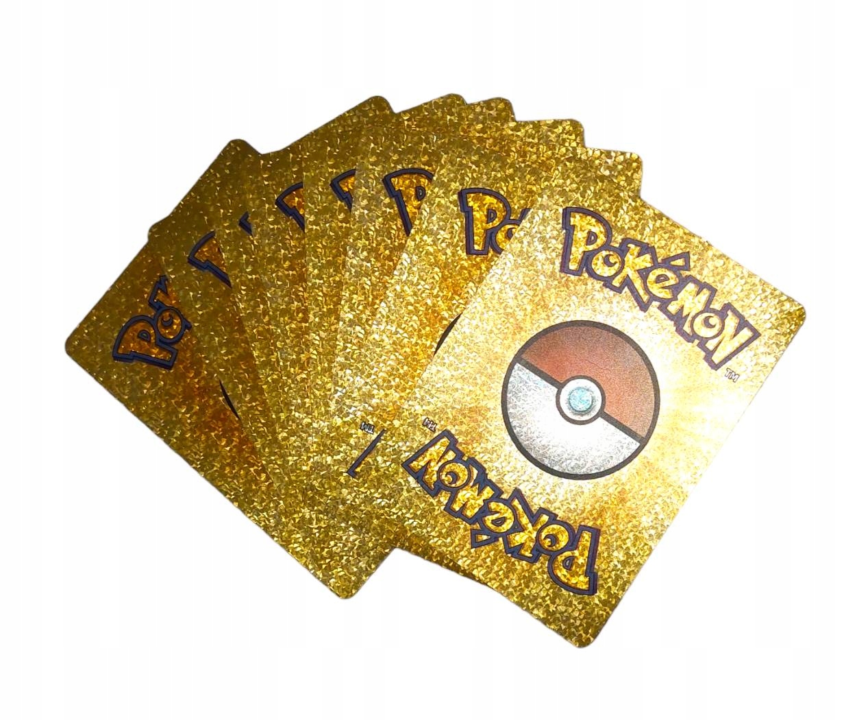 

Brokatowe Karty Pokemon 10 Sztuk Duże Hp