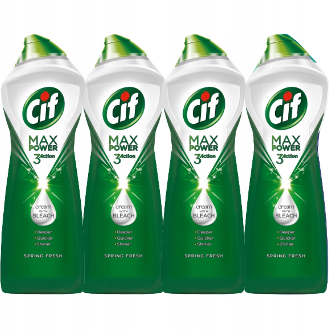 

Cif Max Power Mleczko Spring Fresh 4 x 650ml