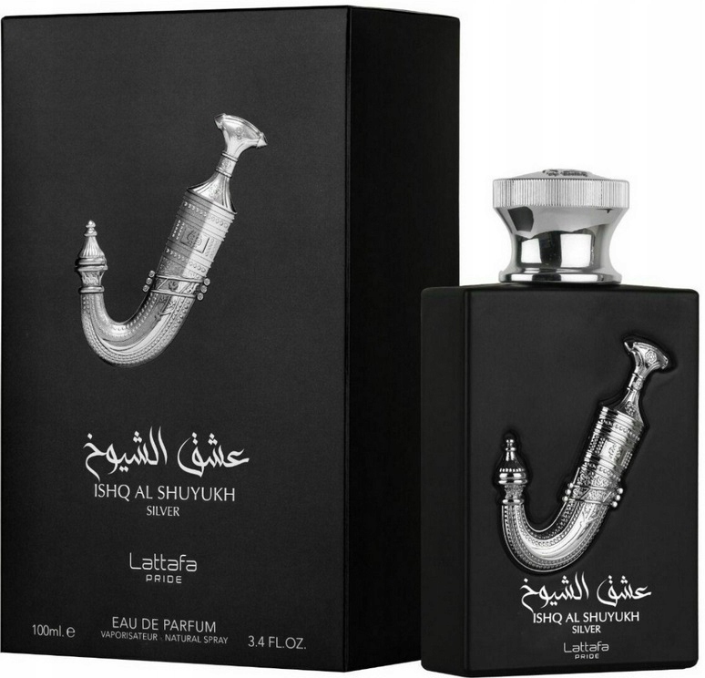 Lattafa Ishq Al Shuyukh Silver 100 ML Unisex Parfémovaná Voda Parfém