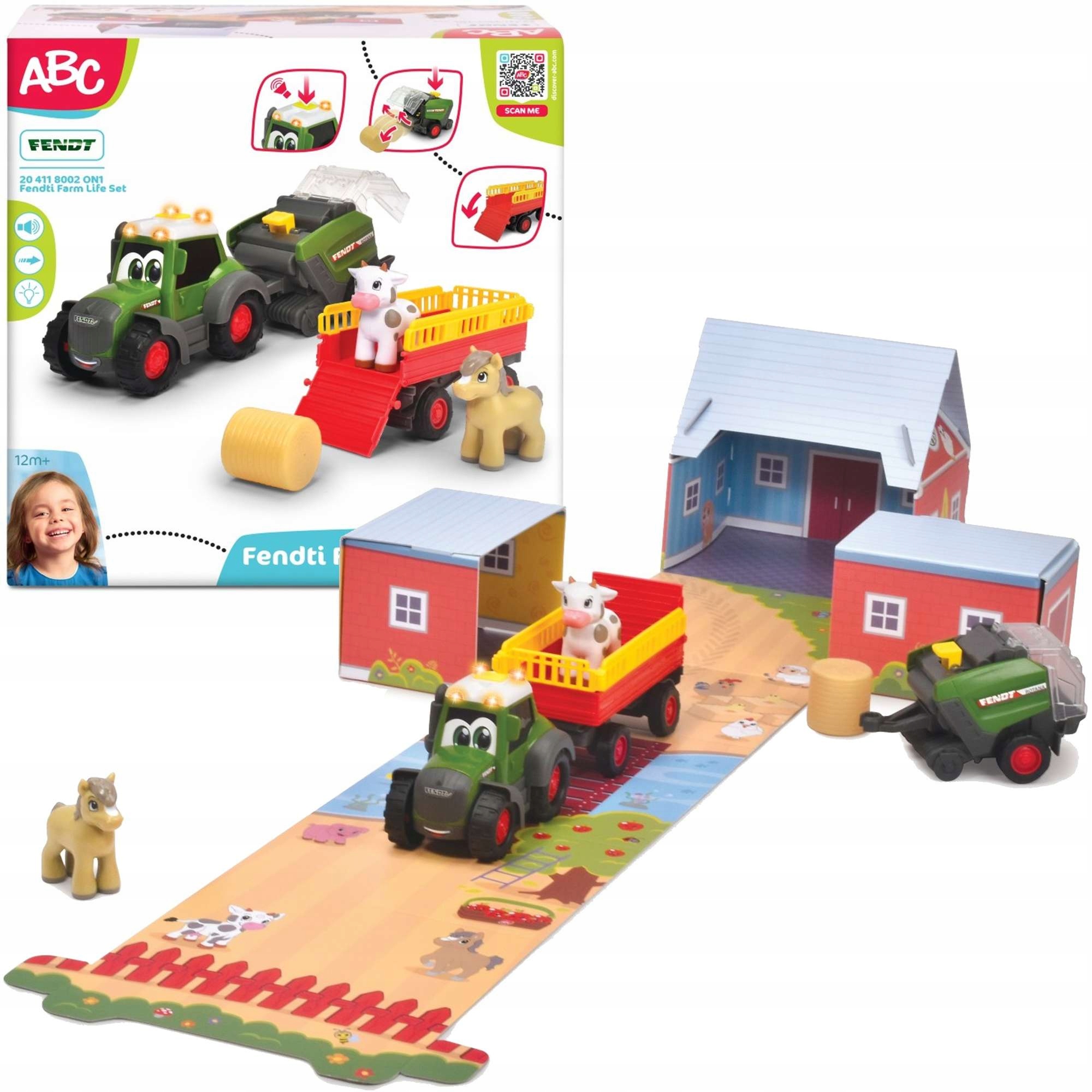 

Fendt Zestaw Małego Farmera Traktor Akcesoria