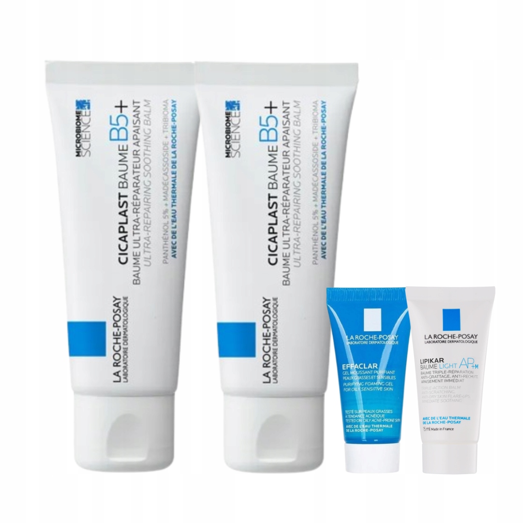 La Roche-Posay Cicaplast Baume B5+ Regenerujący Balsam Kojący 40ml 2-pak