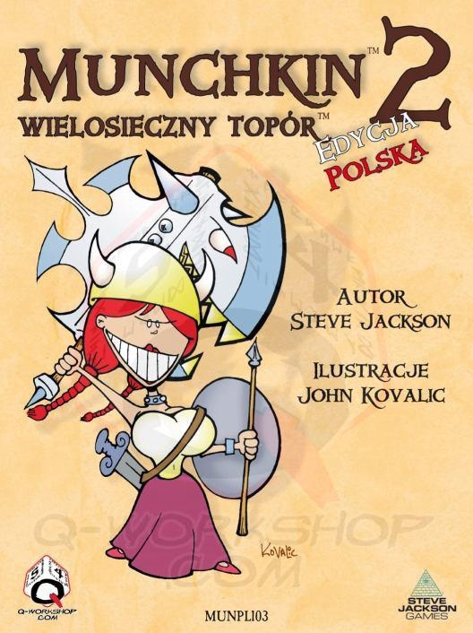 Dodatek Munchkin 2 Wielosieczny Topór Pełne Wydanie Pl