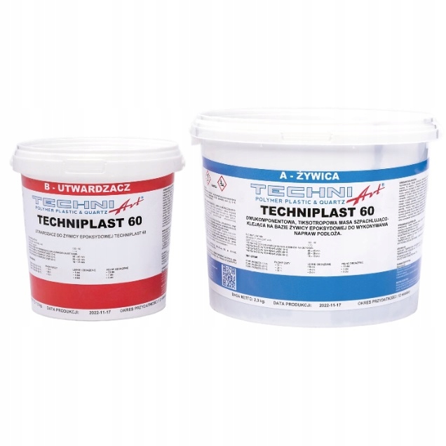 

Techniplast 60 klej epoksydowy szpachla 3,5kg