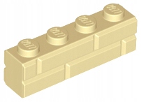 

Lego 15533 Cegła murek 1x4 piaskowy tan