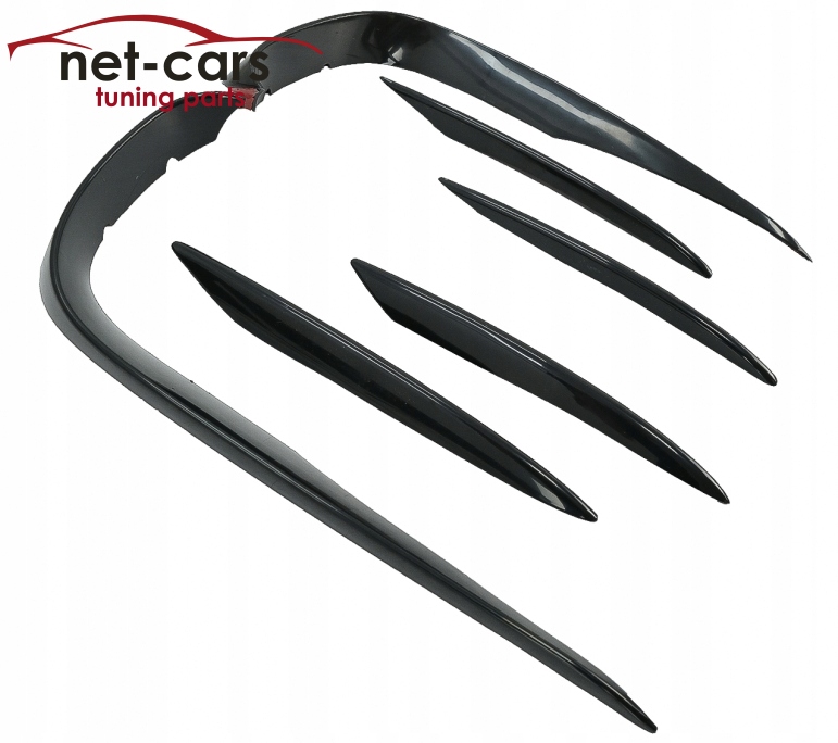 DOKLADKA SPLITER AERO MERCEDES W213 E 53 AMG PRZOD Installation side Front