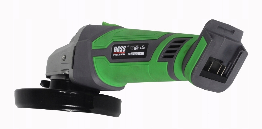 BASS SZLIFIERKA KĄTOWA AKUMULATOROWA 20V 125mm Prędkość obrotowa 8000 obr./min