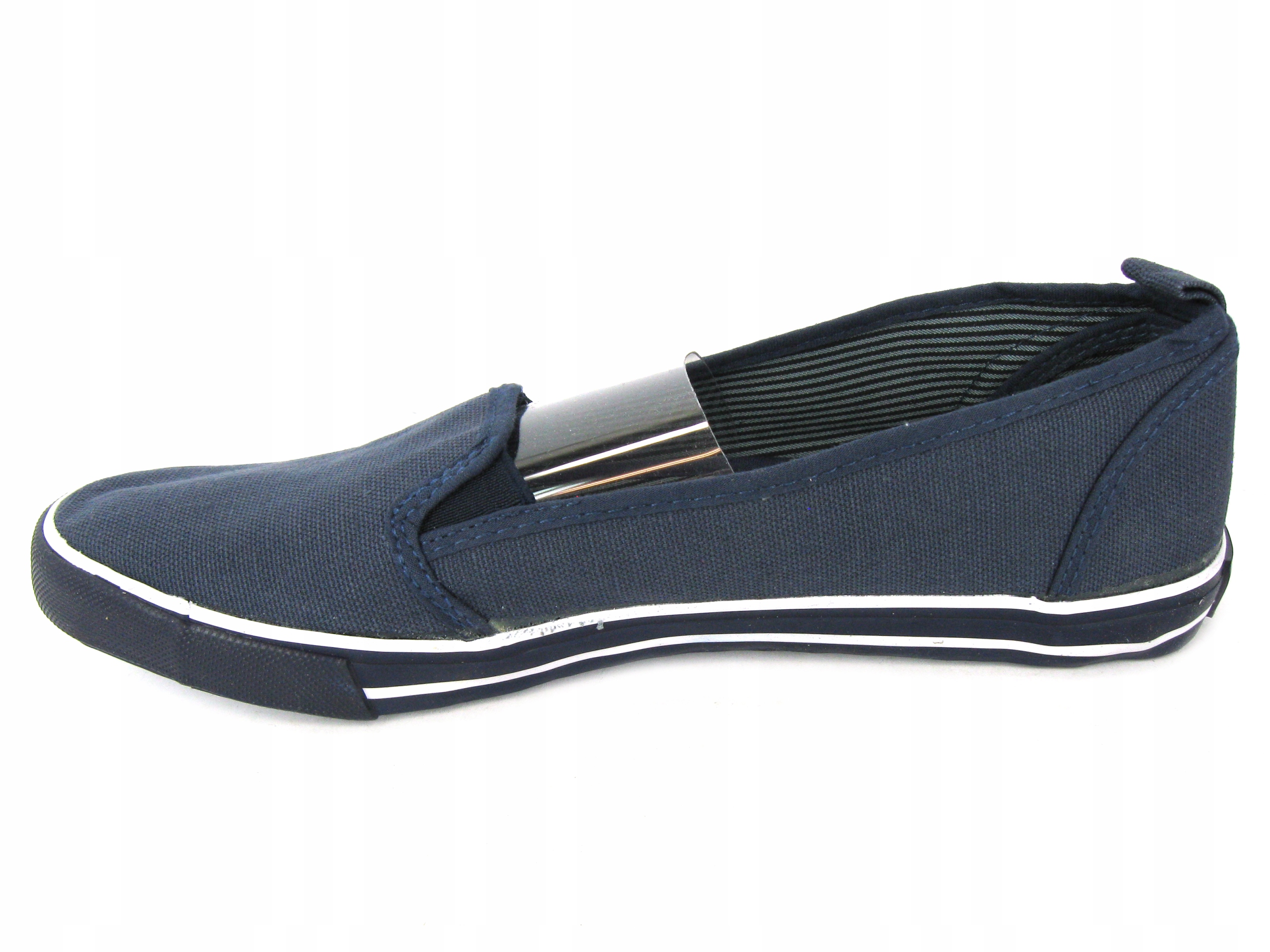 TENISÓWKI DAMSKIE BALETKI AM.C WSUWKI NAVY 40 Kod producenta 025