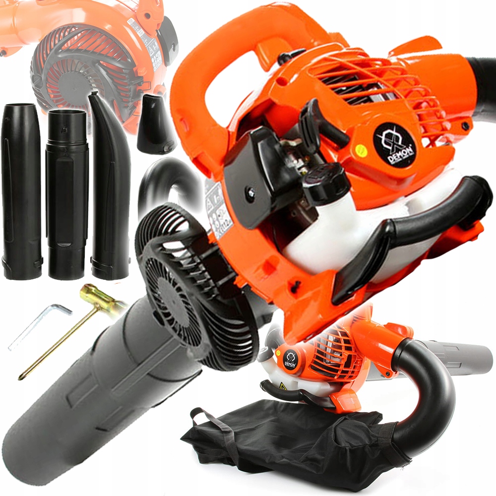 Spaľovací Záhradný Fúkač, Záhradný Vysávač, Drvič Lístia, Silný