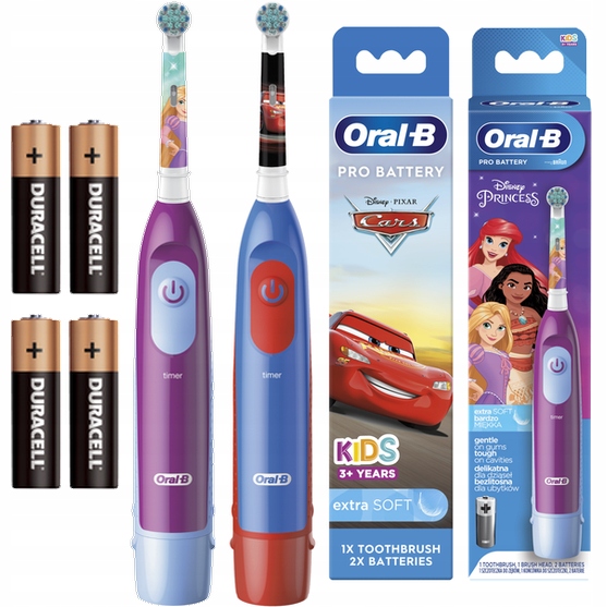

2x Szczoteczka Elektryczna Dla Dzieci Braun Oral-B