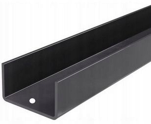 Ceownik ocynkowany malowany proszkowo 25x25x2 Antracyt L=150cm ogrodzenie Marka Logist system