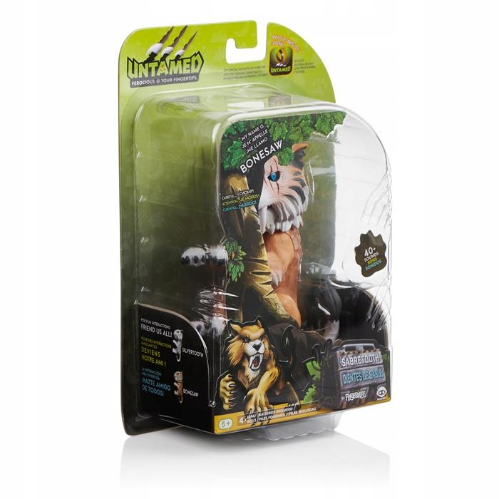 Fingerlings Tygrys szablozębny interakrywnyBonesaw Bohater Inny