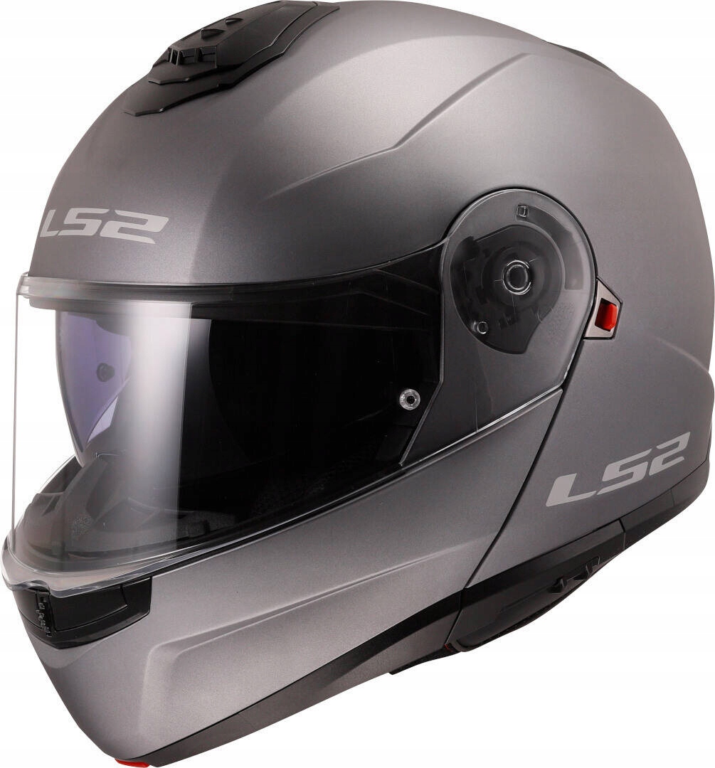 Čeľusťová prilba LS2 FF908 Strobe II Solid Matt Titan, homologácia Ece 22.06