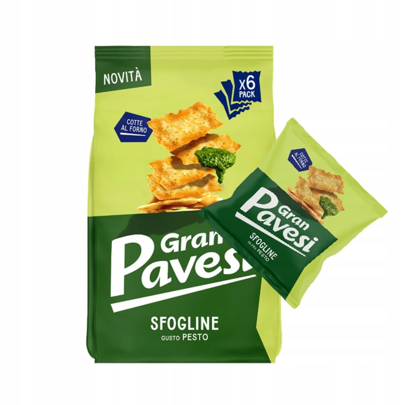 4x Sfogline Pesto Krekry 180g Gran Pavesi