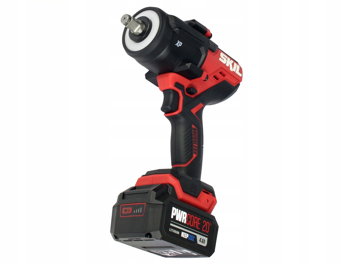 KLUCZ UDAROWY 1/2" 20V 700Nm 3285 SKIL XP 1x4,0Ah + 3 NASADKI + WALIZKA Zasilanie akumulatorowe