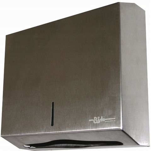 Dávkovač papierových utierok nerezová oceľ 00342 Bisk