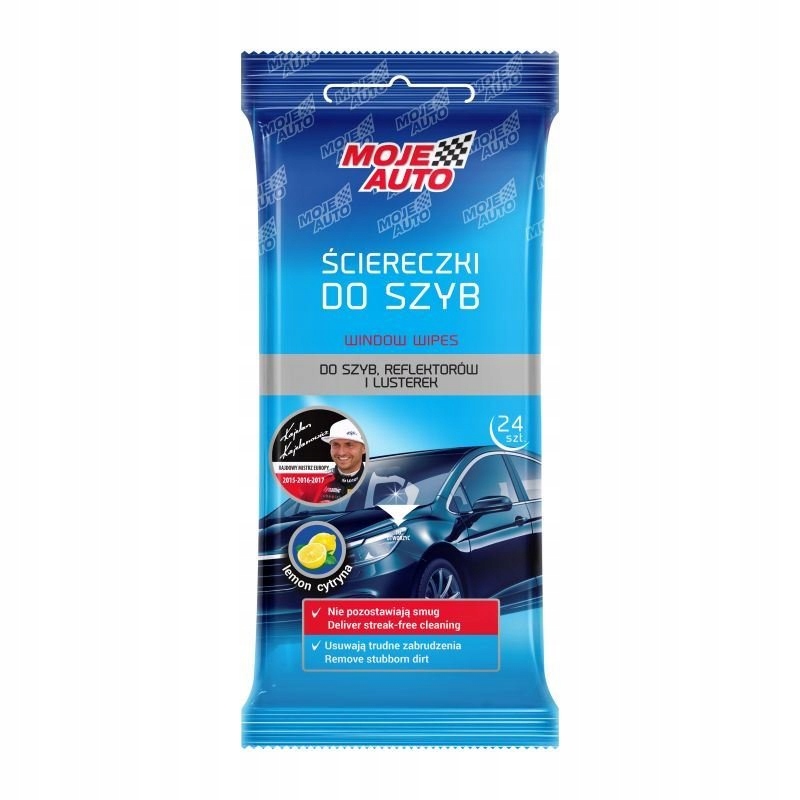

Ściereczki do mycia szyb Moje Auto 19-057 24 sztuk
