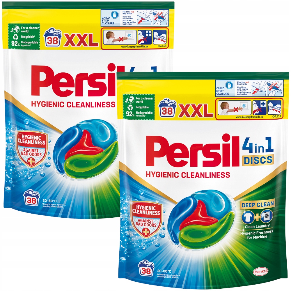 

Persil Discs Hygienic Kapsułki do prania 2x 38szt
