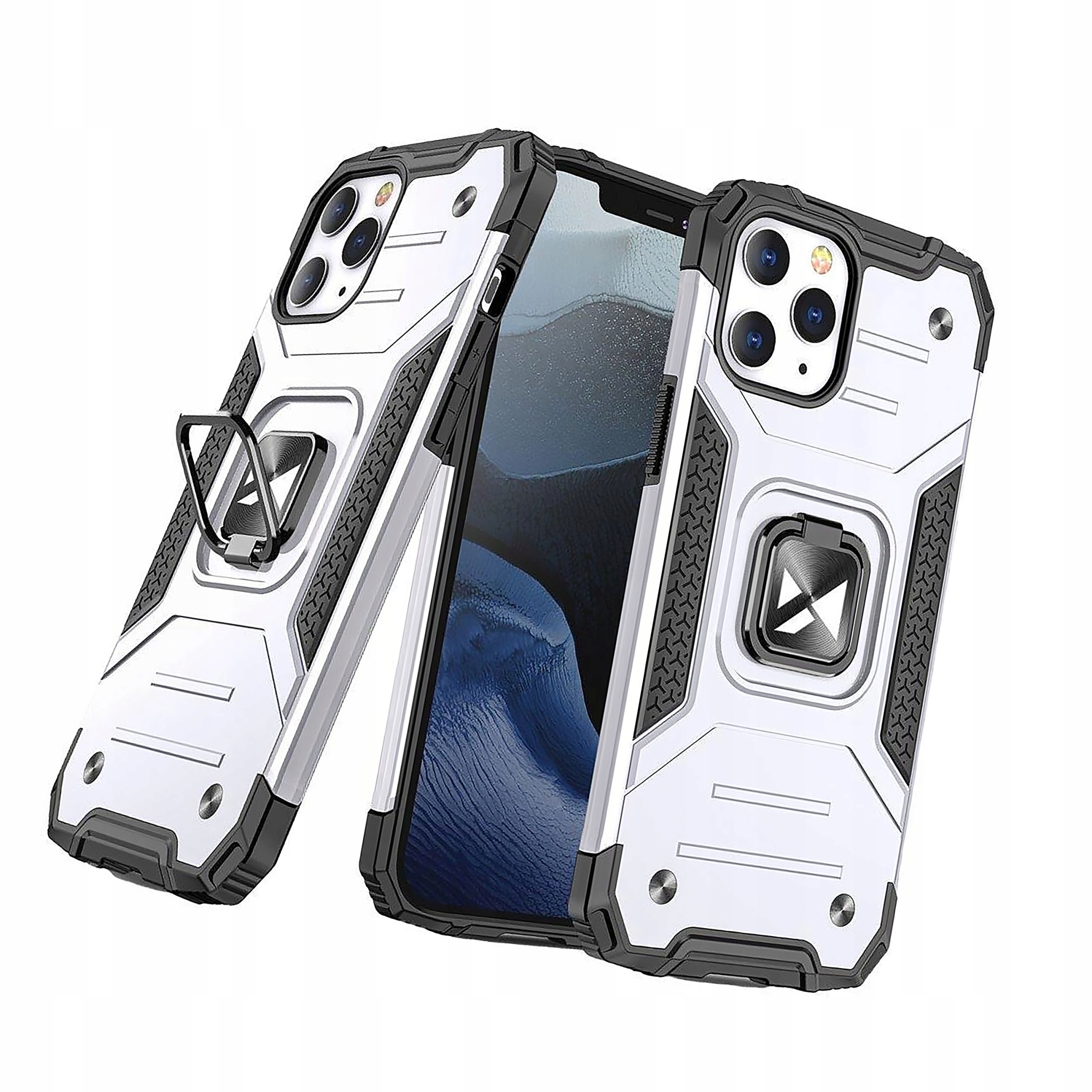 Ring Armor pancerne hybrydowe etui magnetyczny uchwyt iPhone 13 mini
