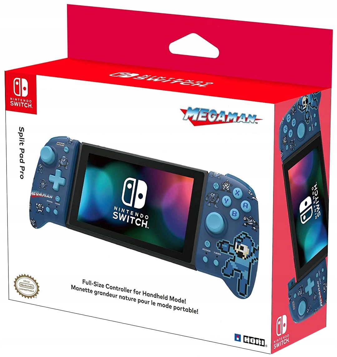 Pad przewodowy do konsoli Nintendo Switch niebieski