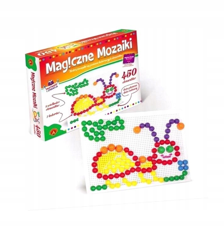 MAGICZNE MOZAIKI - KREATYWNOŚĆ I EDUKACJA 450 ALEX