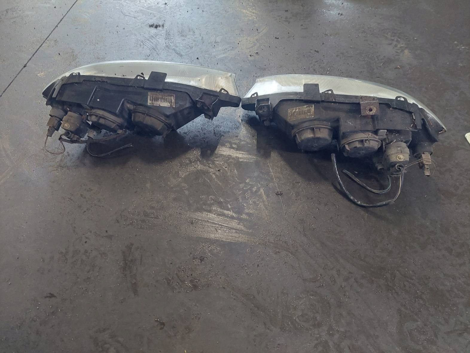 complete front bonnet bumper light fender RENAULT MEGANE and LIFT 0389