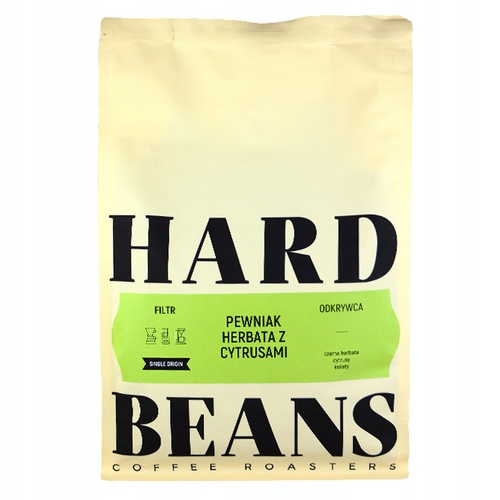 Levně káva Hard Beans Pewniak Čaj S Citronem 1 kg Přeliv