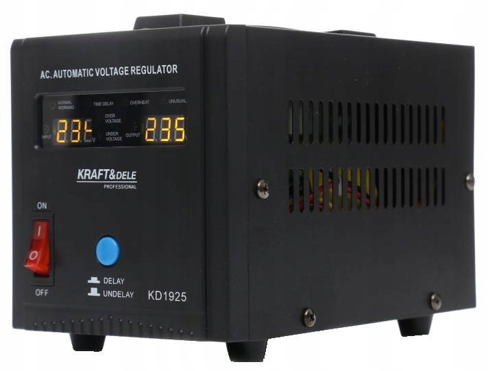 Kraft Dele KD1925 Stabilizator napięcia 1000VA Nominalna moc prądnicy 1 W