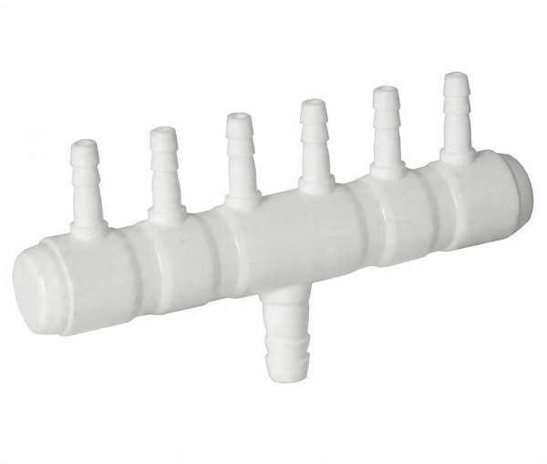 

Rozdzielacz powietrza plastikowy na 6 wyjść