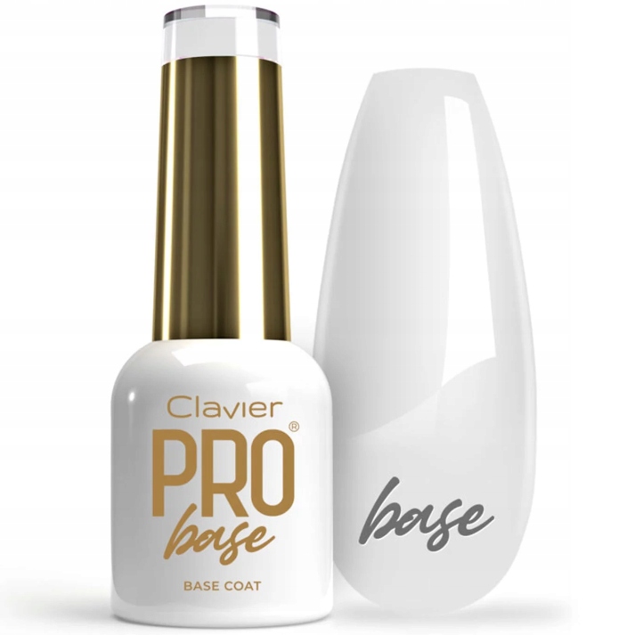 Baza Na Lakier Hybrydowy Do Paznokci ProHybrid Gold Clavier 8 ML