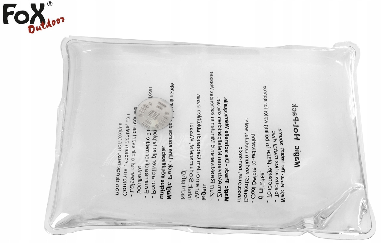 Ogrzewacz ocieplacz MFH wielorazowy żelowy do rąk dłoni ciała Model Magic Hot-Pack