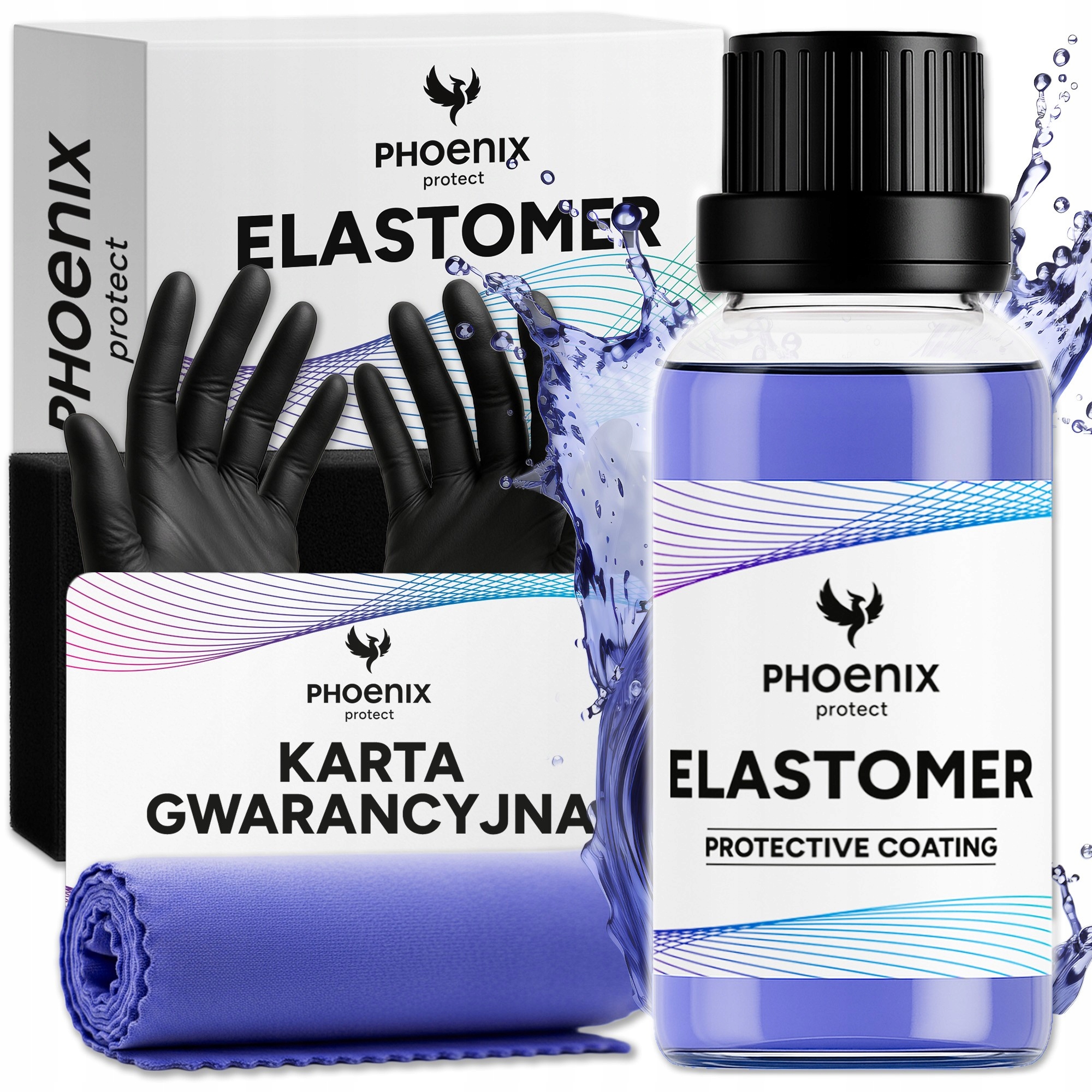 Elastomerová vrstva Automobilová Auto Detailing Coating Premium 30 ml