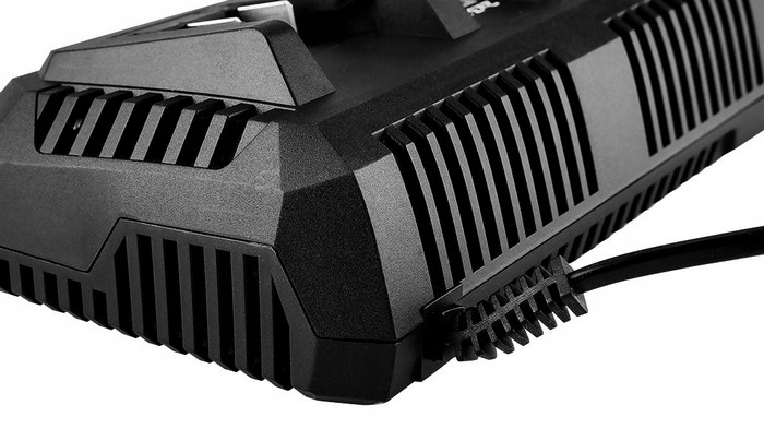 ZESTAW ENERGY+ 2X AKUMULATOR 4AH Z ŁADOWARKĄ PODWÓJNĄ Marka Graphite