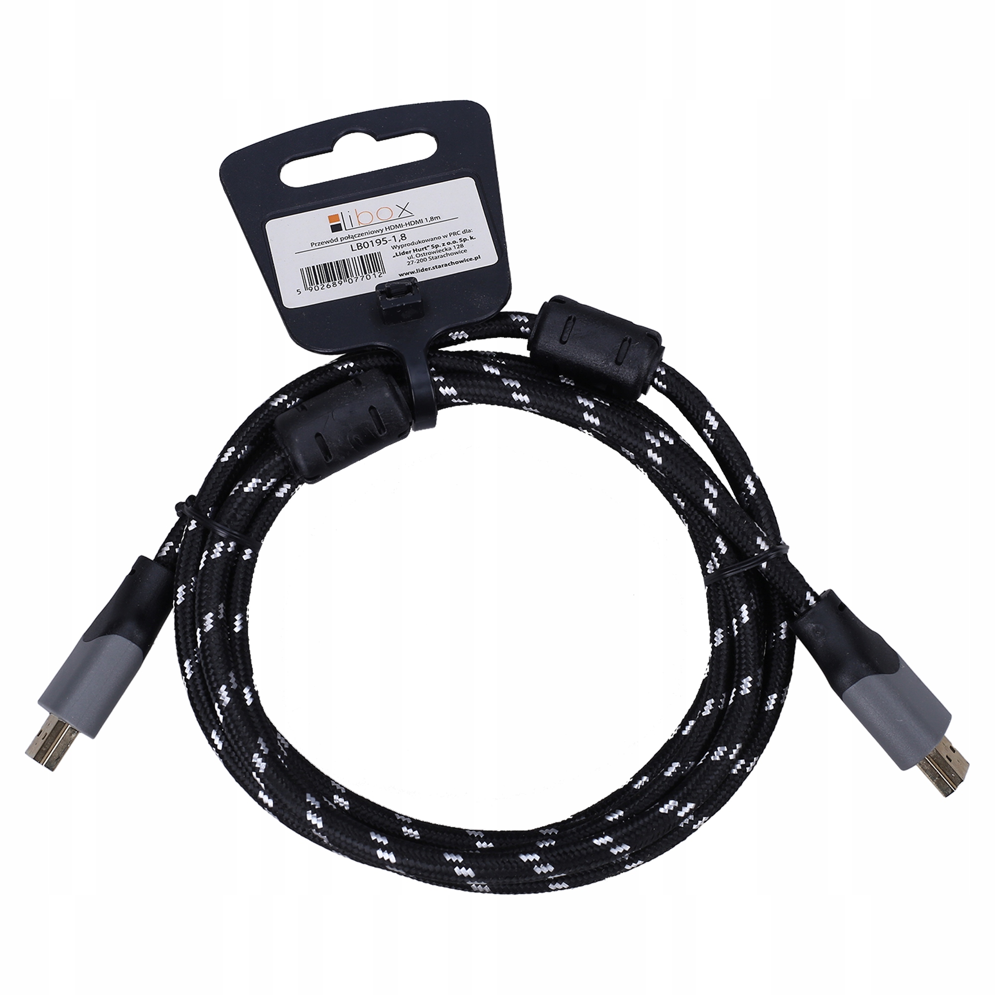 

Hdmi 2.0 Kabel High Speed 1,8M 4K 48BIT Miedź Uhd