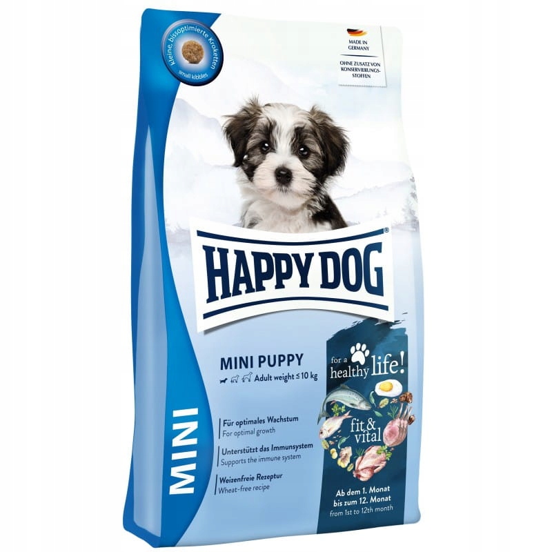 Happy Dog FitVital Mini Puppy pro štěňata 10 kg Malá plemena
