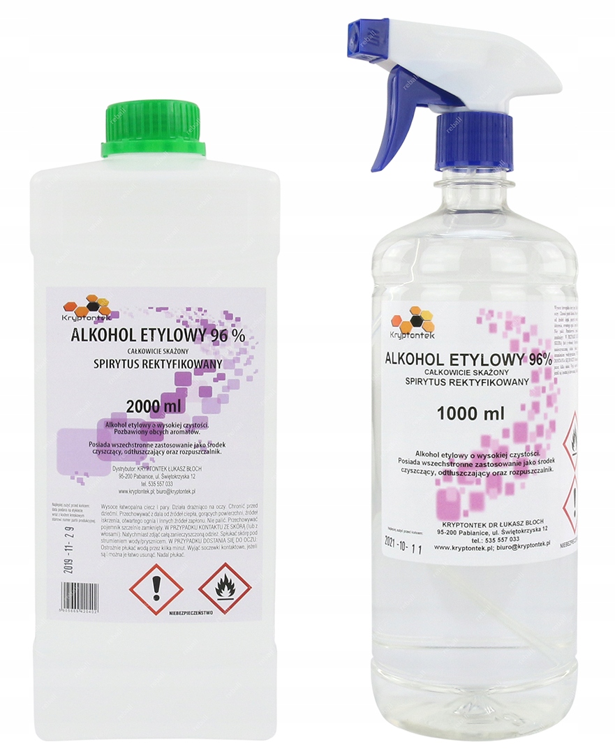 Alkohol etylowy Kryptontek CHE0000300 2 l