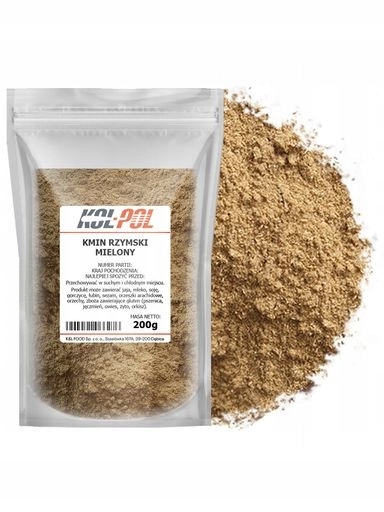 3x Římský Kmín Mletý 200g Přírodní aromatické koření kvalita Kol-Pol