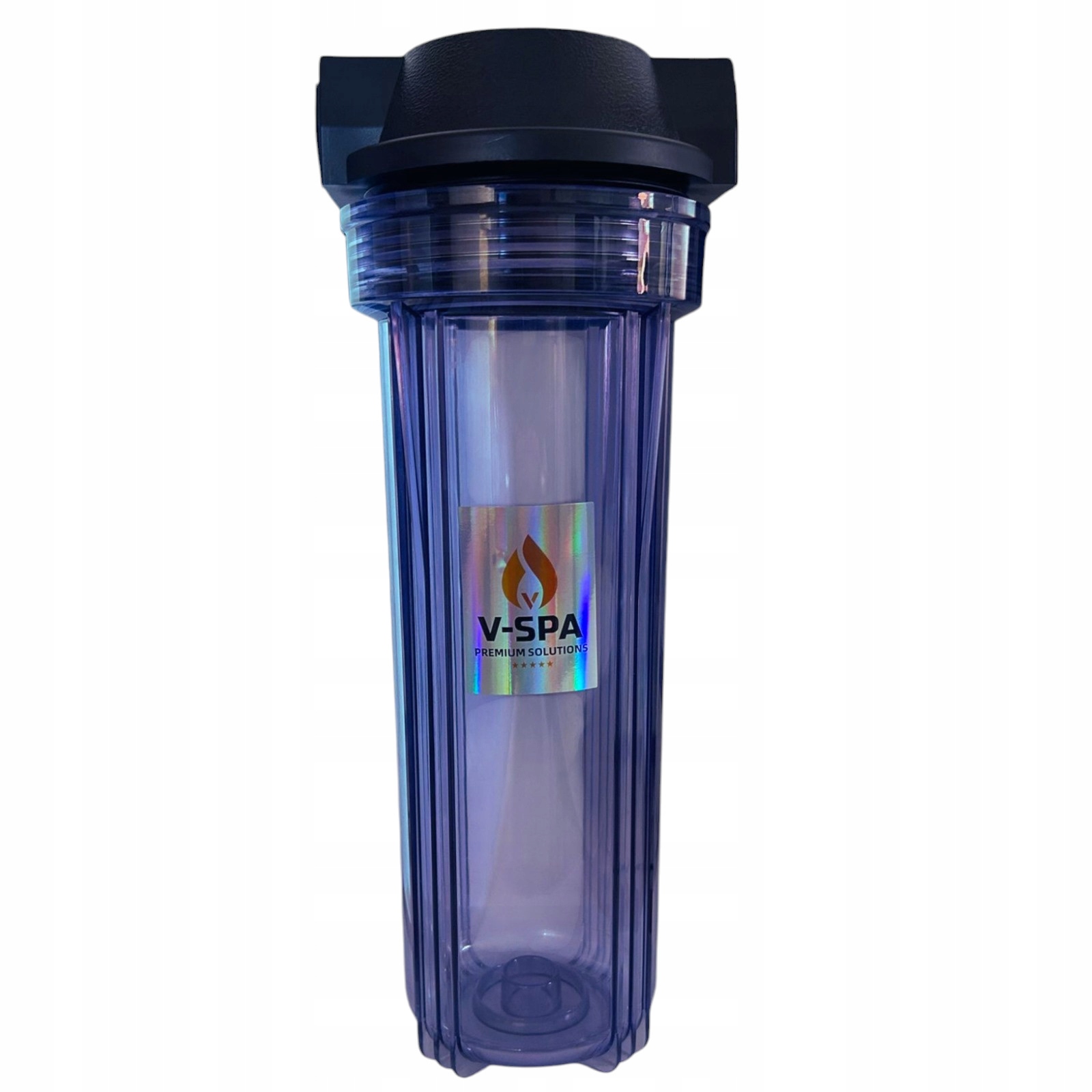 Tělo filtru 3/4" trubkové 10 palců Průhledné pouzdro Vodní filtr Spa