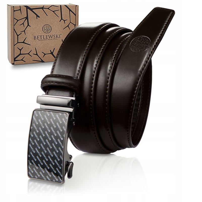 

Betlewski skórzany pasek męski spodni automatyczny