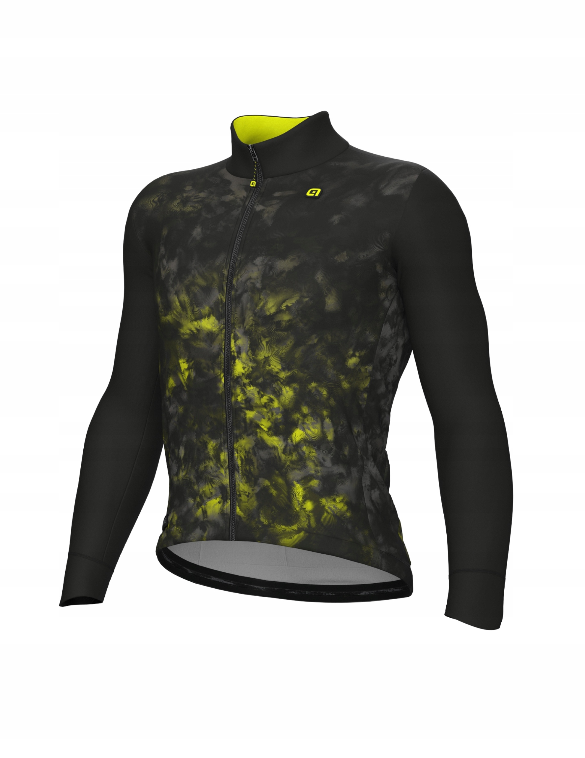 Pánská cyklistická bunda Alé Cycling Pr-e Ghostly Černá M